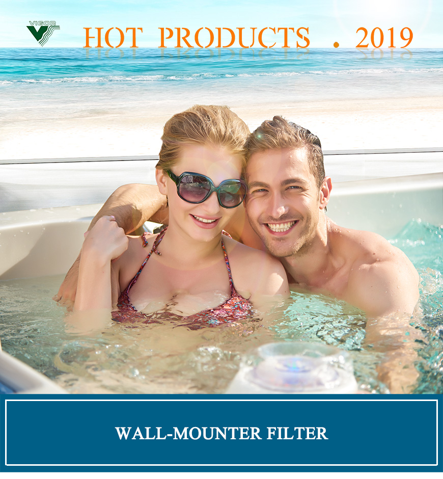 Hot pool swimming pool filter series